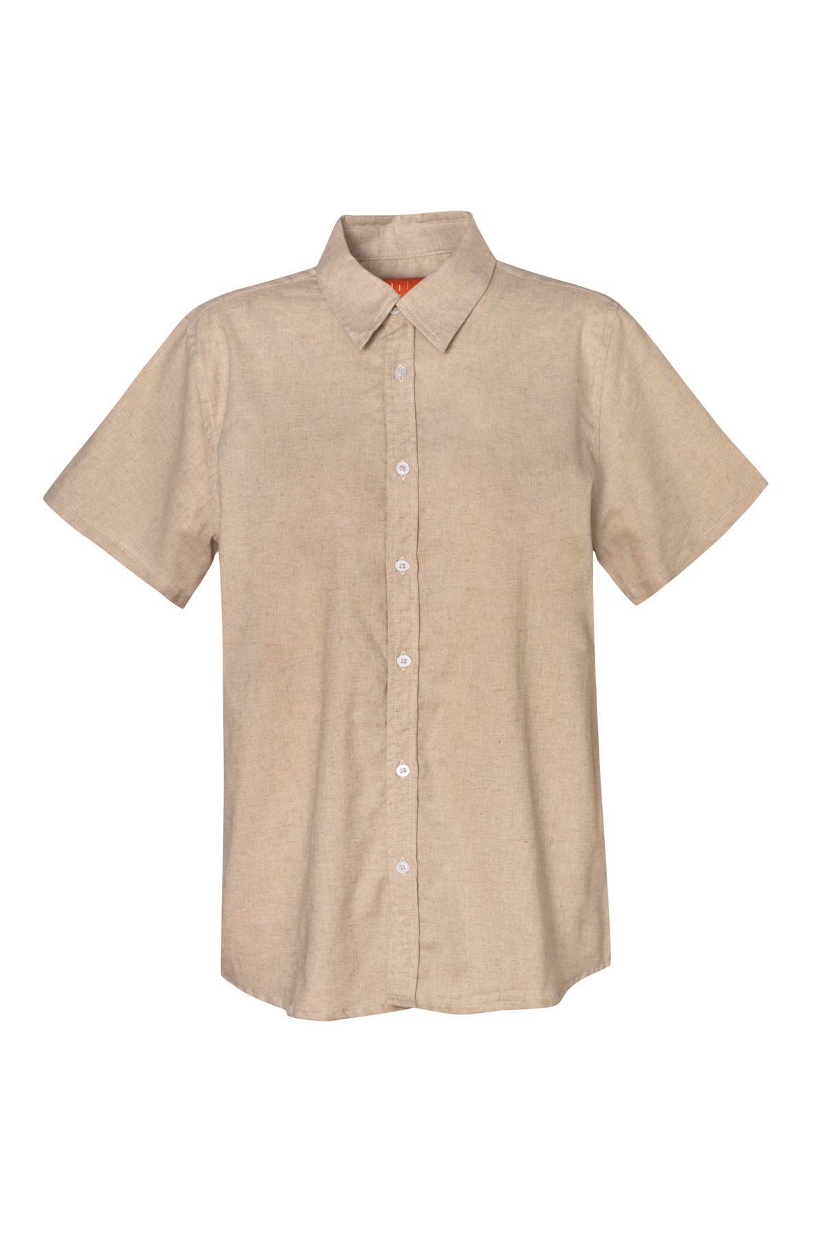 Camisa Manga Corta Almond