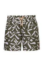 Pantaloneta de Baño Slim Leke Olive