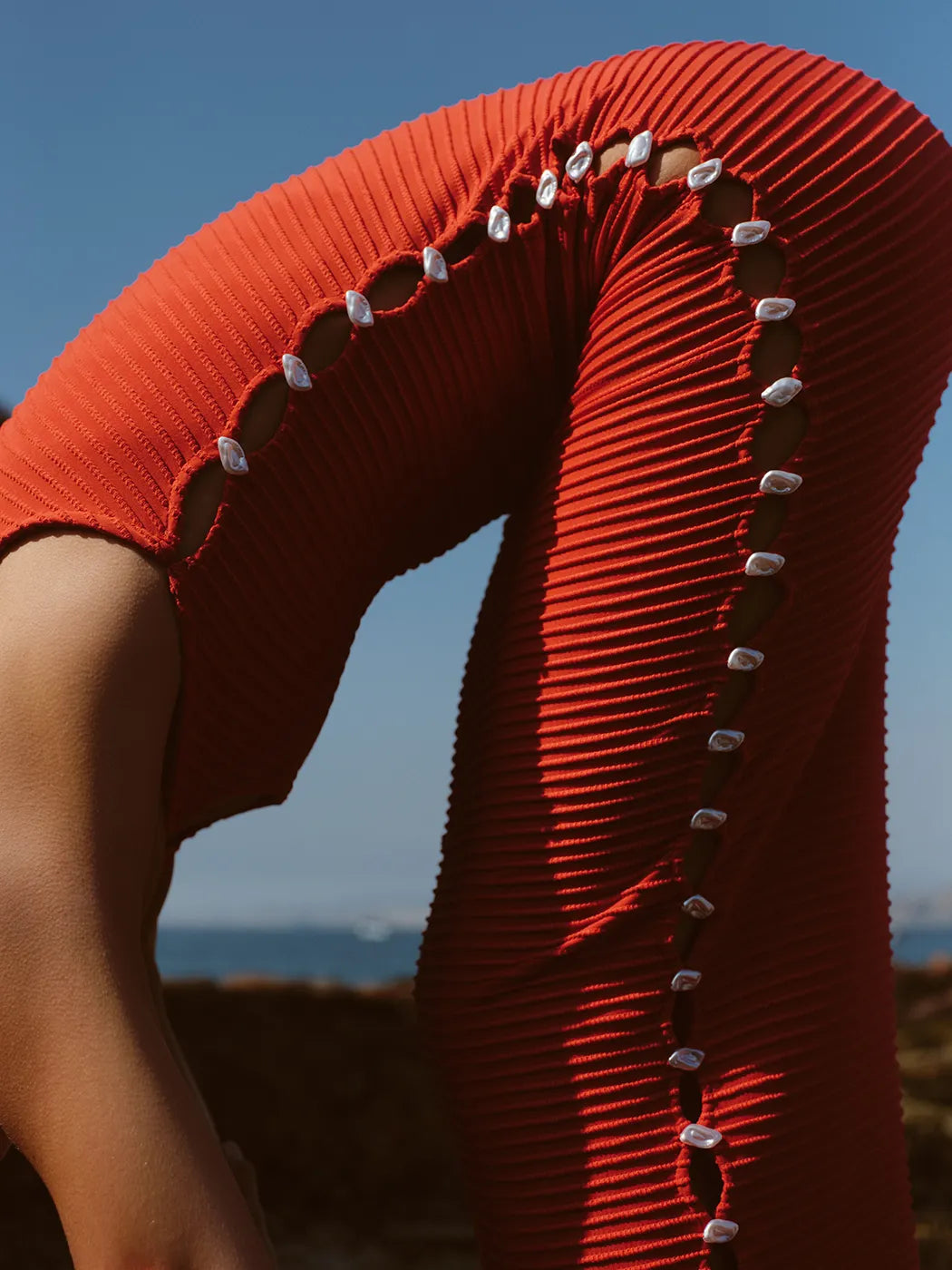 Vestido Awa Shell Red