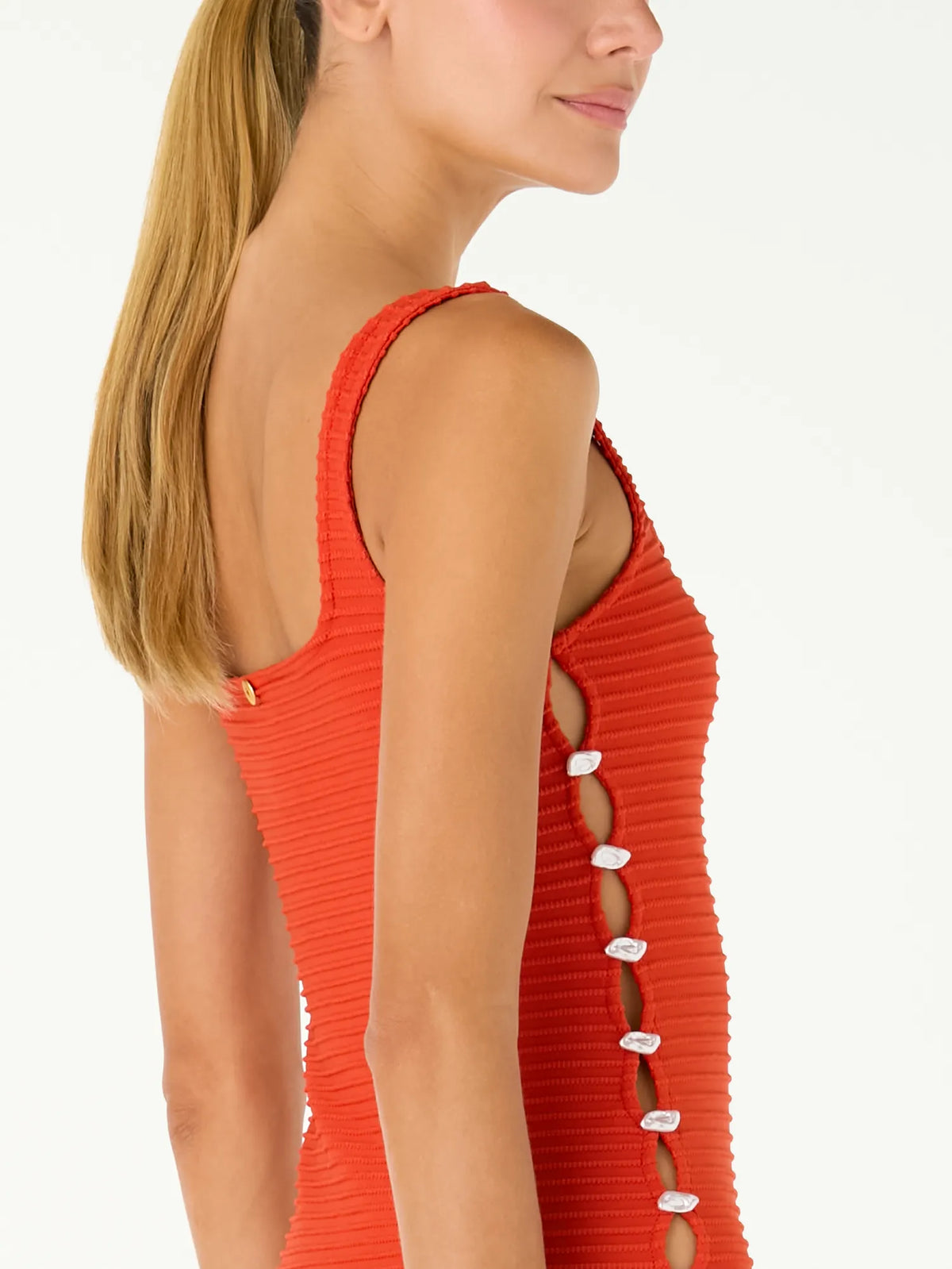 Vestido Awa Shell Red