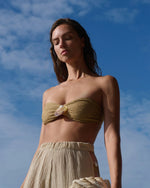 Top de Bikini Canela Dore