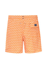 Pantaloneta de Baño Slim Coqui4 Orange