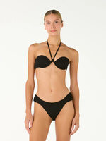 Panty de Bikini Vichy Shell Black