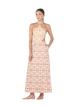 Vestido largo Cuarzo Ambar