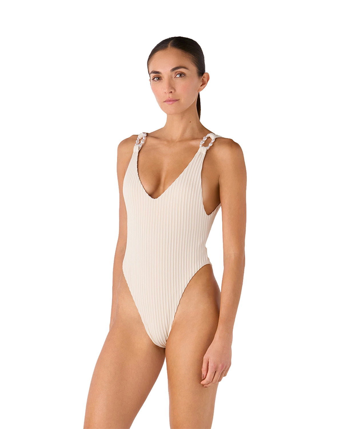 Vestido de Baño Entero Duna Shell Ivory