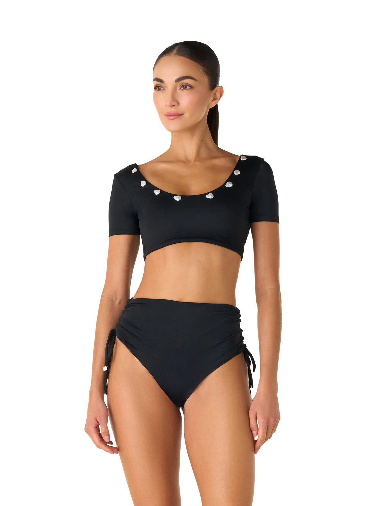 Top de Bikini Gaia Black