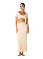 Top de Bikini Gaia Shell Ivory