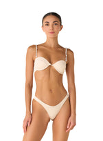 Top de Bikini Ali Shell Ivory