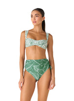 Top de Bikini Kiva Palmeira