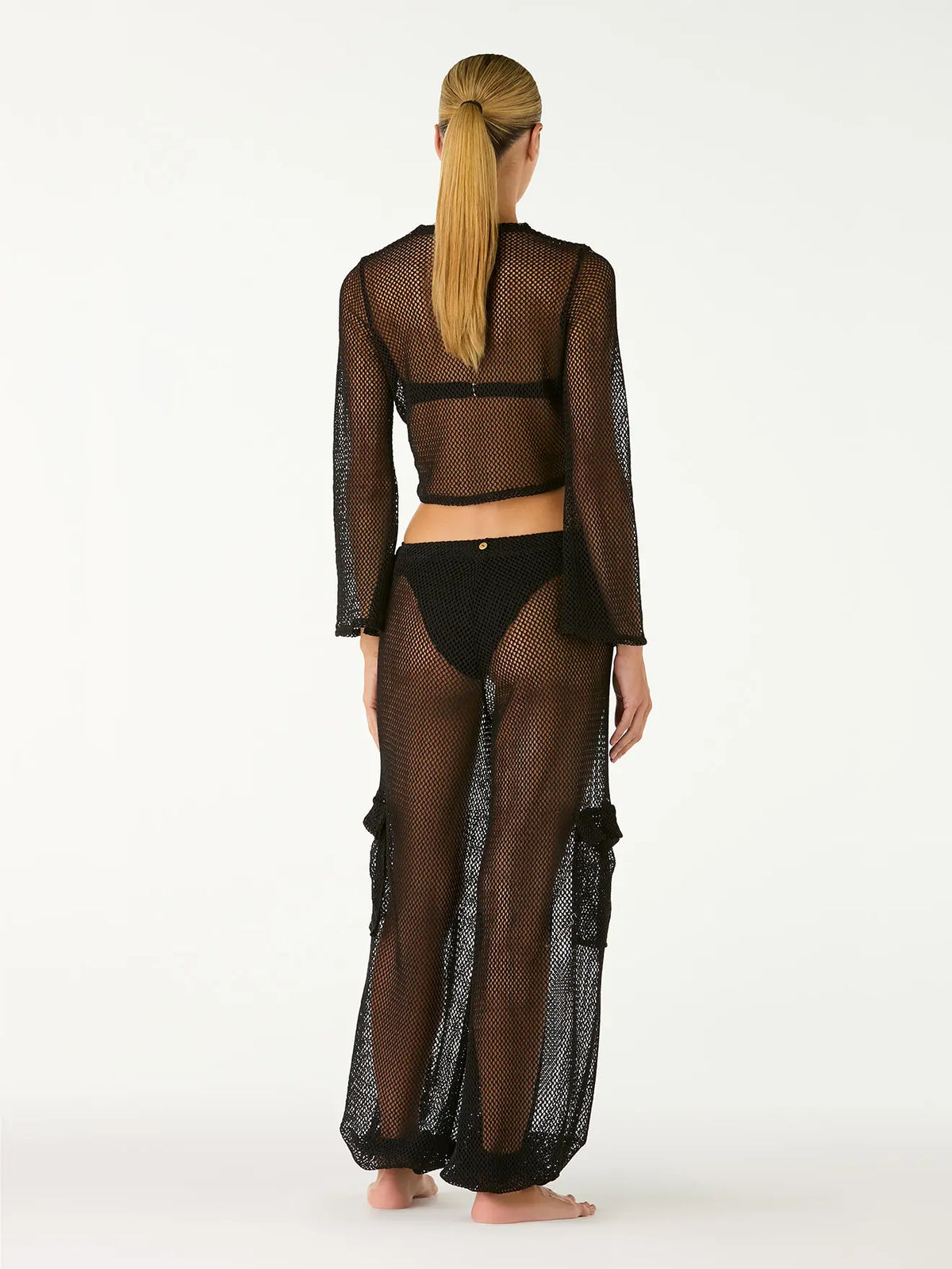 Camisa Lora Net Black