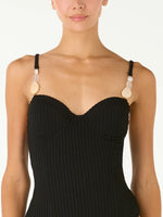 Vestido de Baño Entero Mare Shell Black