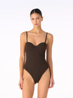 MARE ONEPIECE SHELL CHOCOLATE