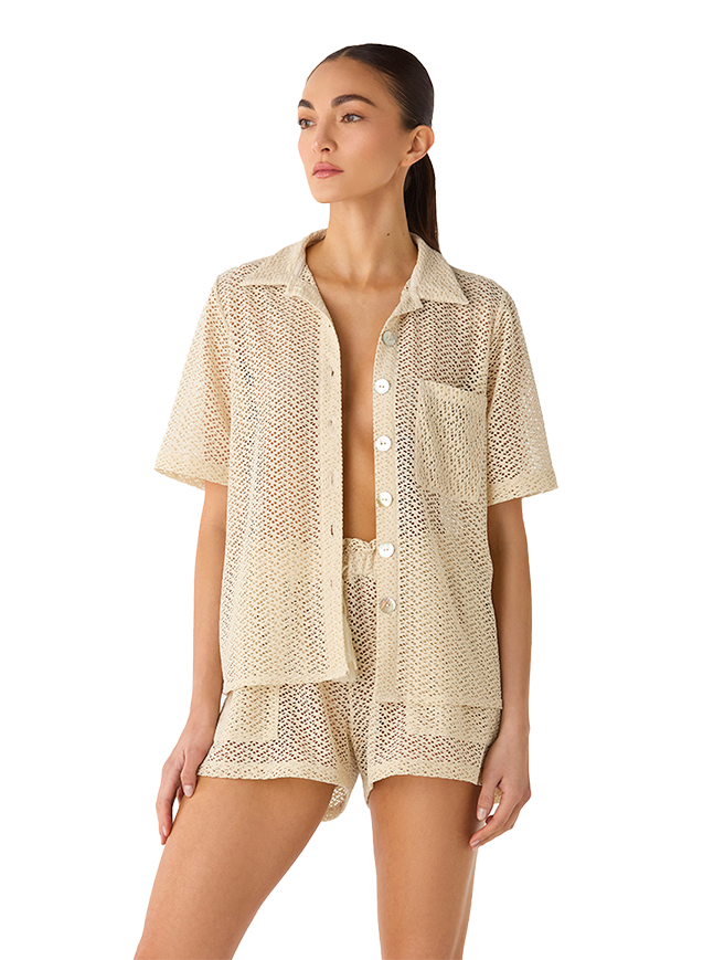 Camisa Maya Nilo Ivory