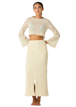 Falda Anastasia Gardenia