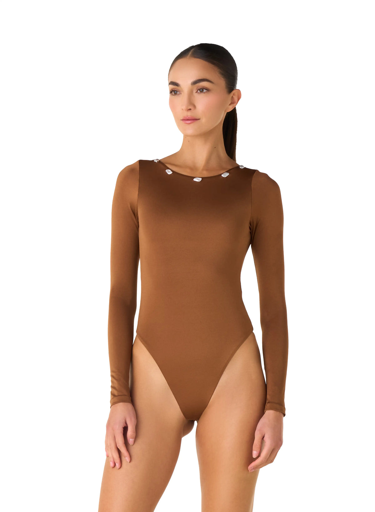 Vestido de Baño Entero Nara Espresso