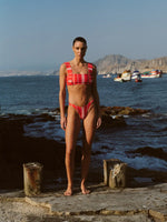 Top de Bikini Neva Capri Red
