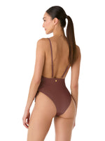 Vestido De Baño Entero Isla Chocolate