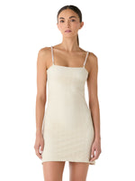 Vestido Corto Paris Nilo Ivory