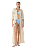 Salida de baño kimono Velia Nilo Ivory