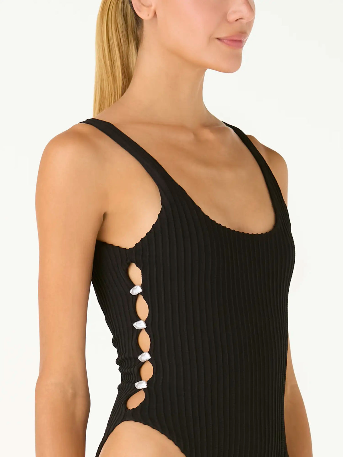 Vestido de Baño Entero Rina Shell Black