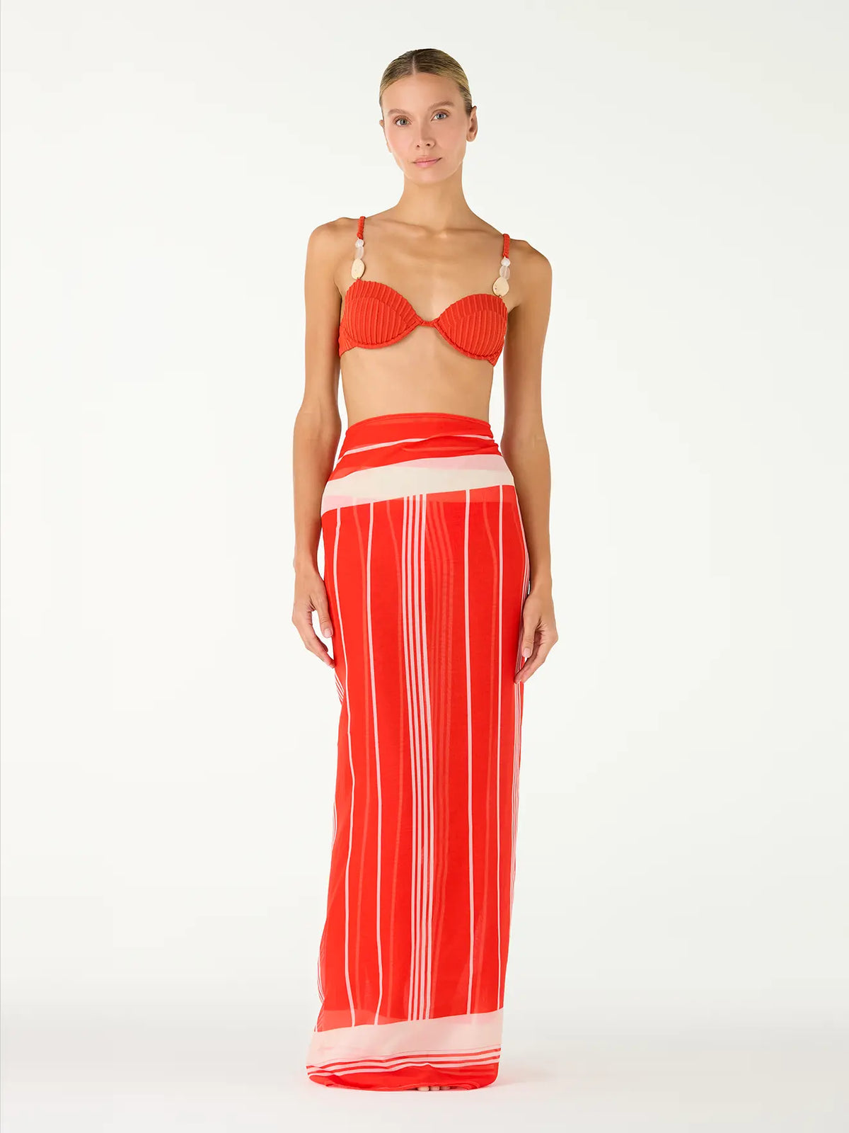 Sarong Pareo Capri Red