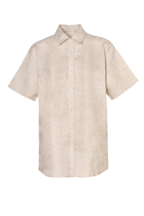 Camisa Manga Corta Kaki