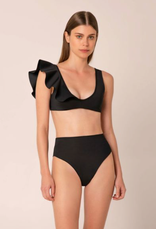Top de Bikini Tiza 31 Black