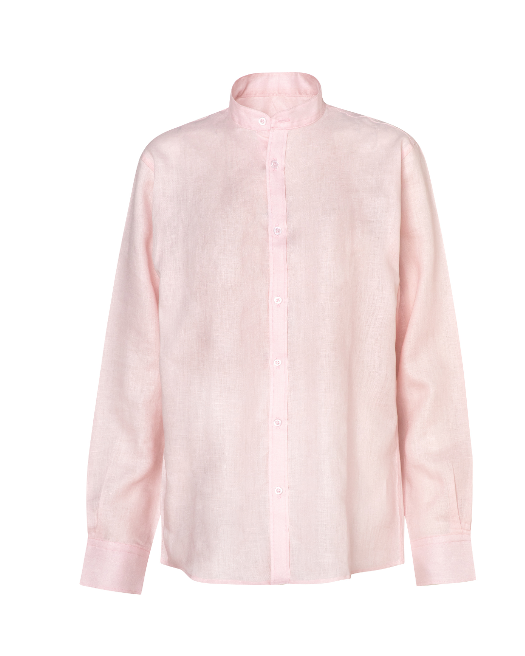 LINEN SHIRT MAO ROSE