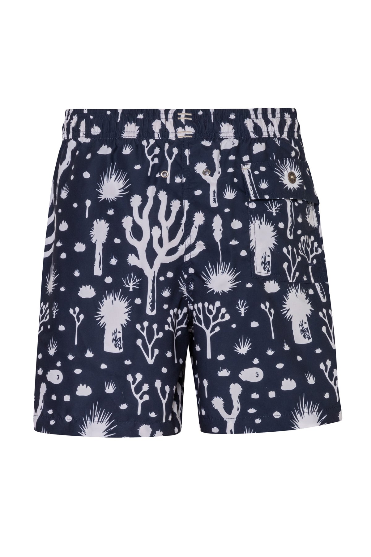 Pantaloneta de Baño Slim Nopal Marino