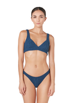 Top de Bikini Alba Indigo