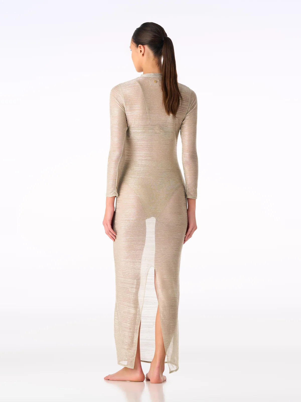 ALTHEA DRESS GOLDEN MESH