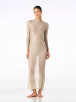 ALTHEA DRESS GOLDEN MESH