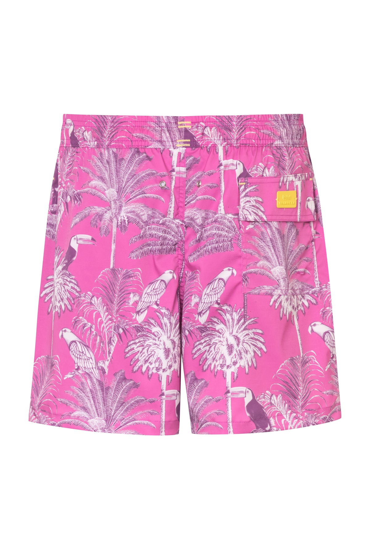 SWIM TRUNK ARECA 5 PINK PRINTED