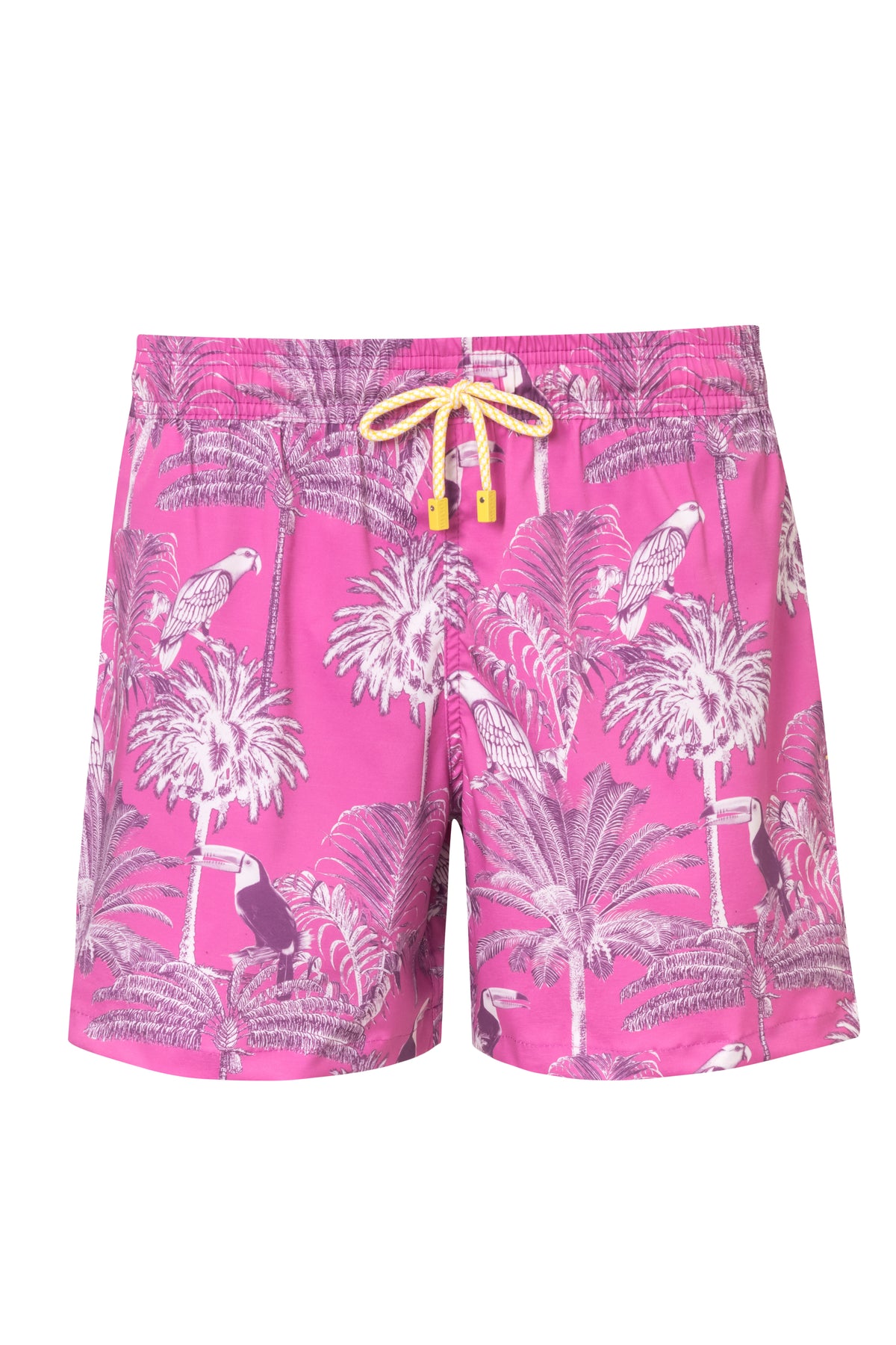 SWIM TRUNK ARECA 5 PINK PRINTED