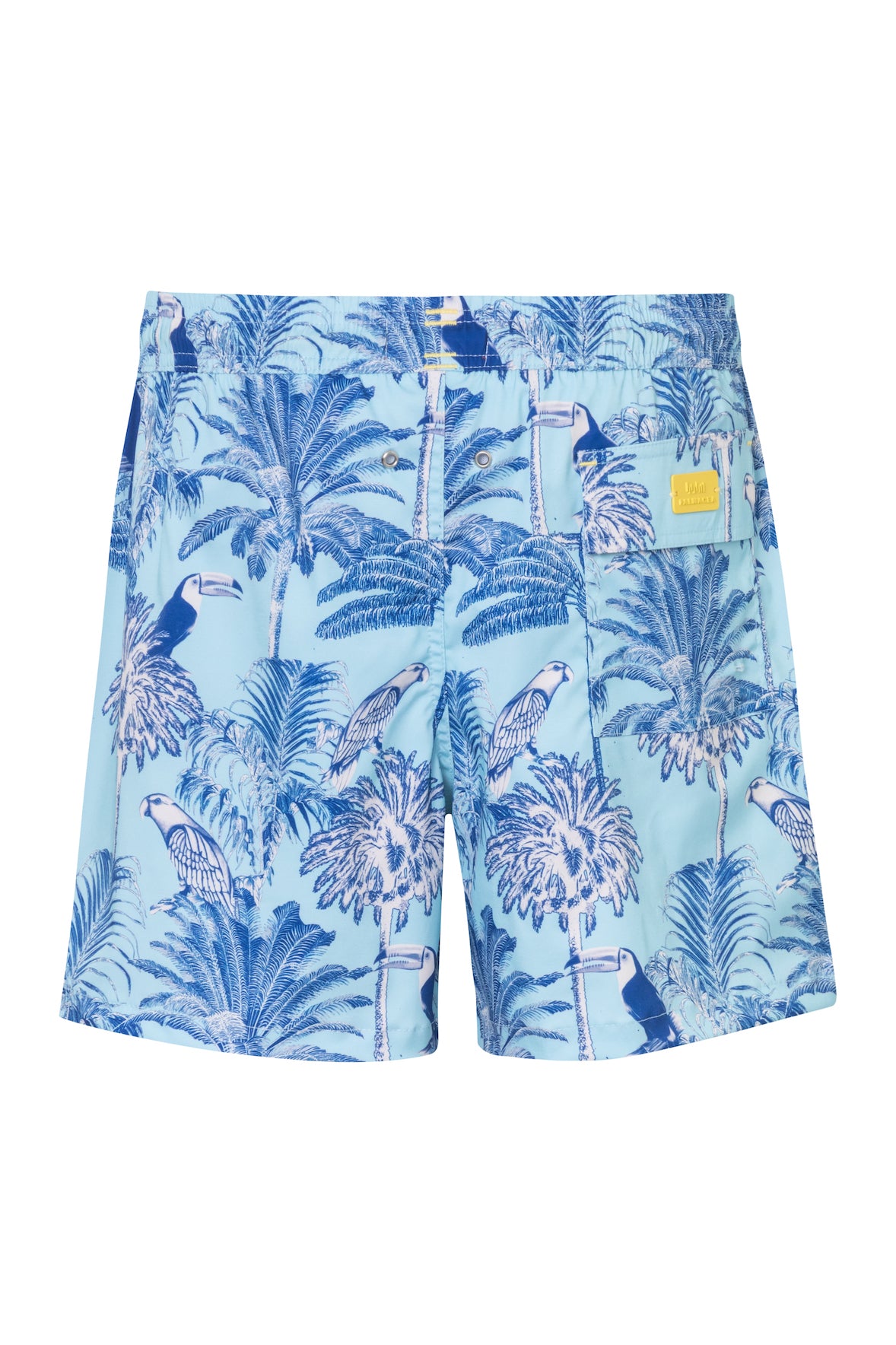 SWIM TRUNK ARECA 6 MINT PRINTED