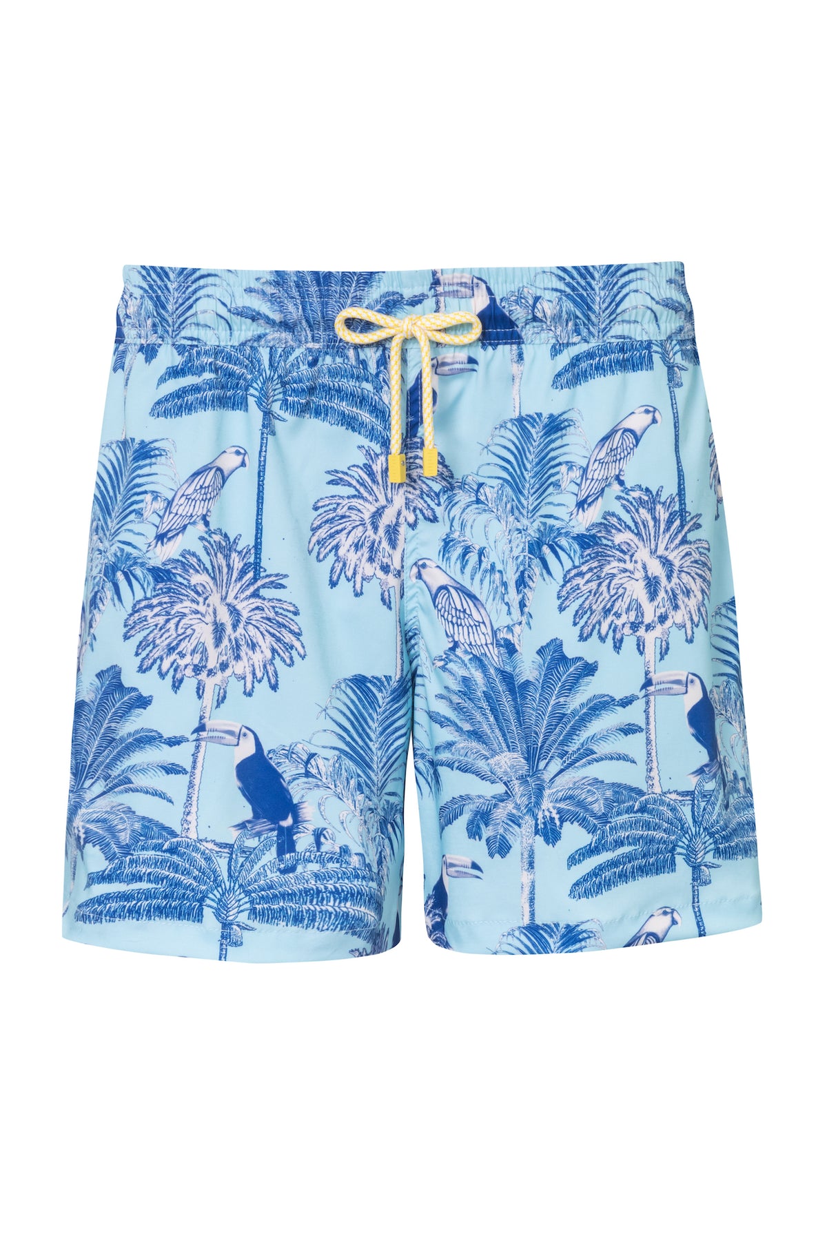 SWIM TRUNK ARECA 6 MINT PRINTED