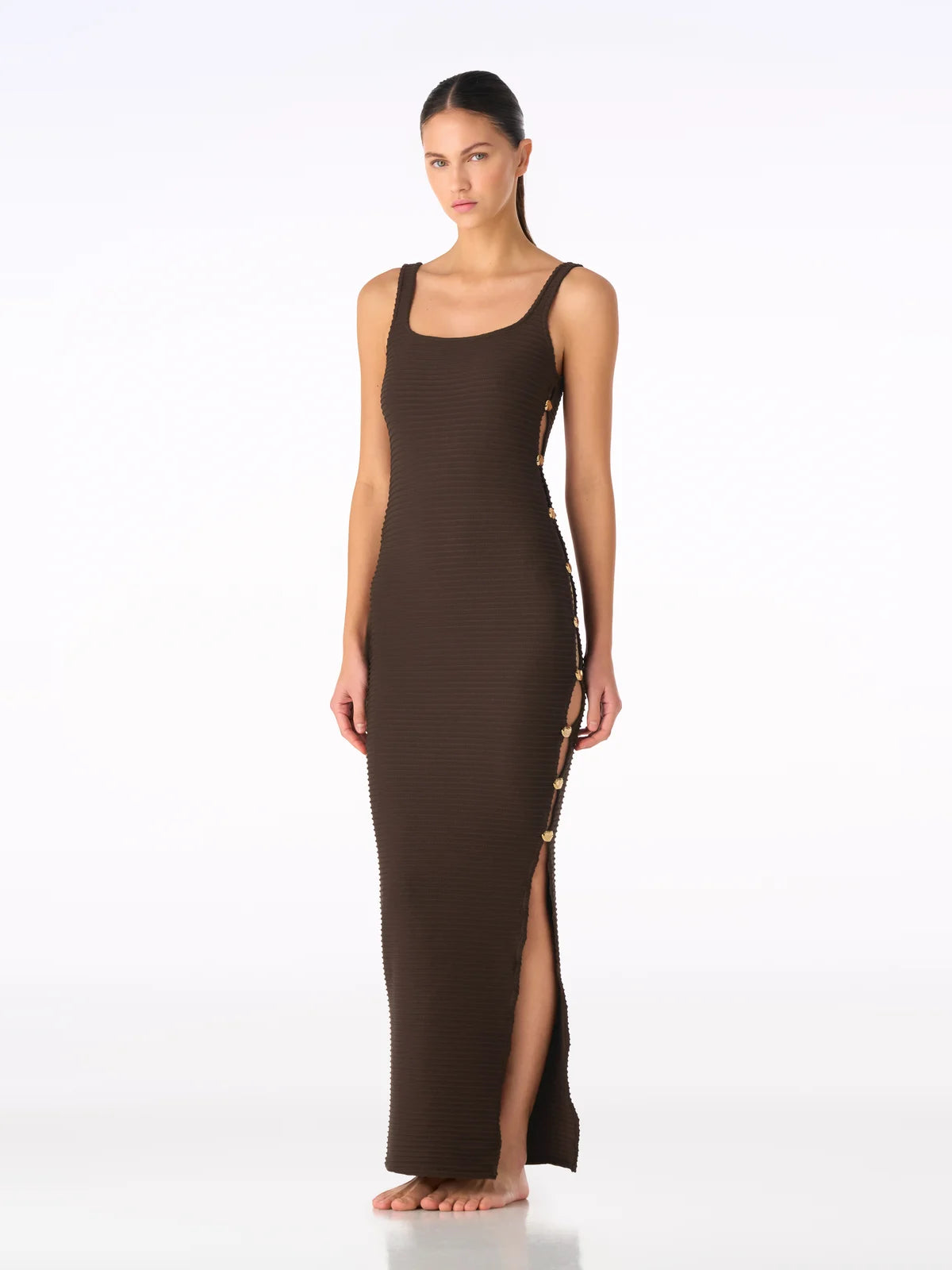 AWE DRESS SHELL CHOCOLATE