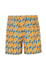 Pantaloneta de Baño Slim Baleia1 Gold