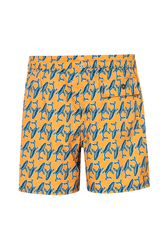 Pantaloneta de Baño Clásica Baleia1 Gold