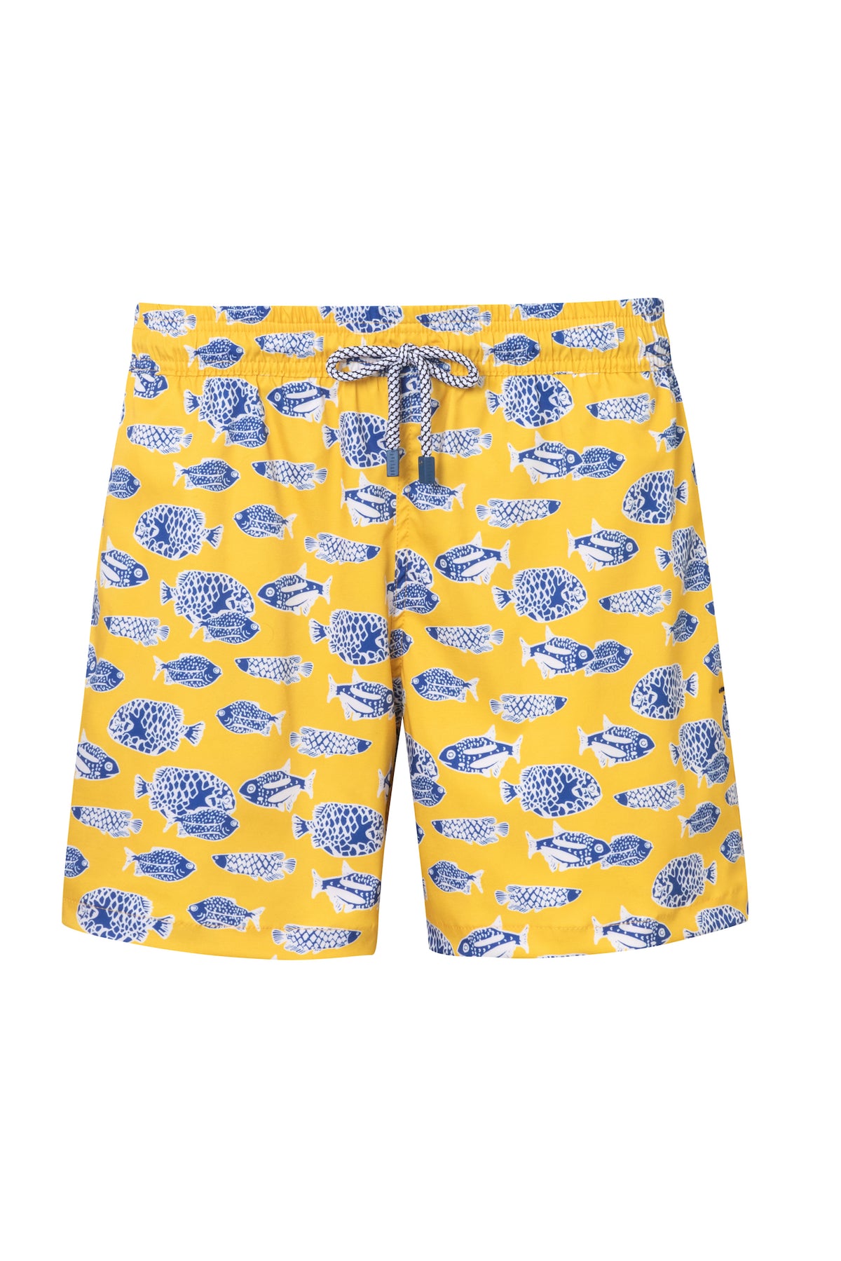 SWIM TRUNK BARU 4 YELLOW PRINTED