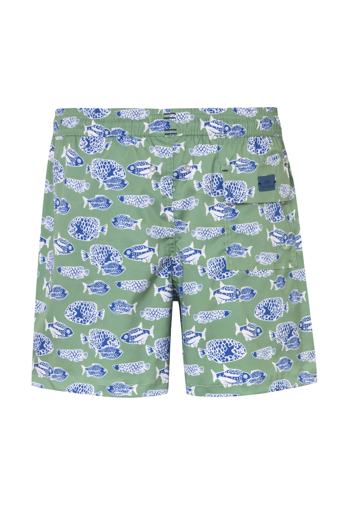 SWIM TRUNK BARU 7 LEAF PRINTED