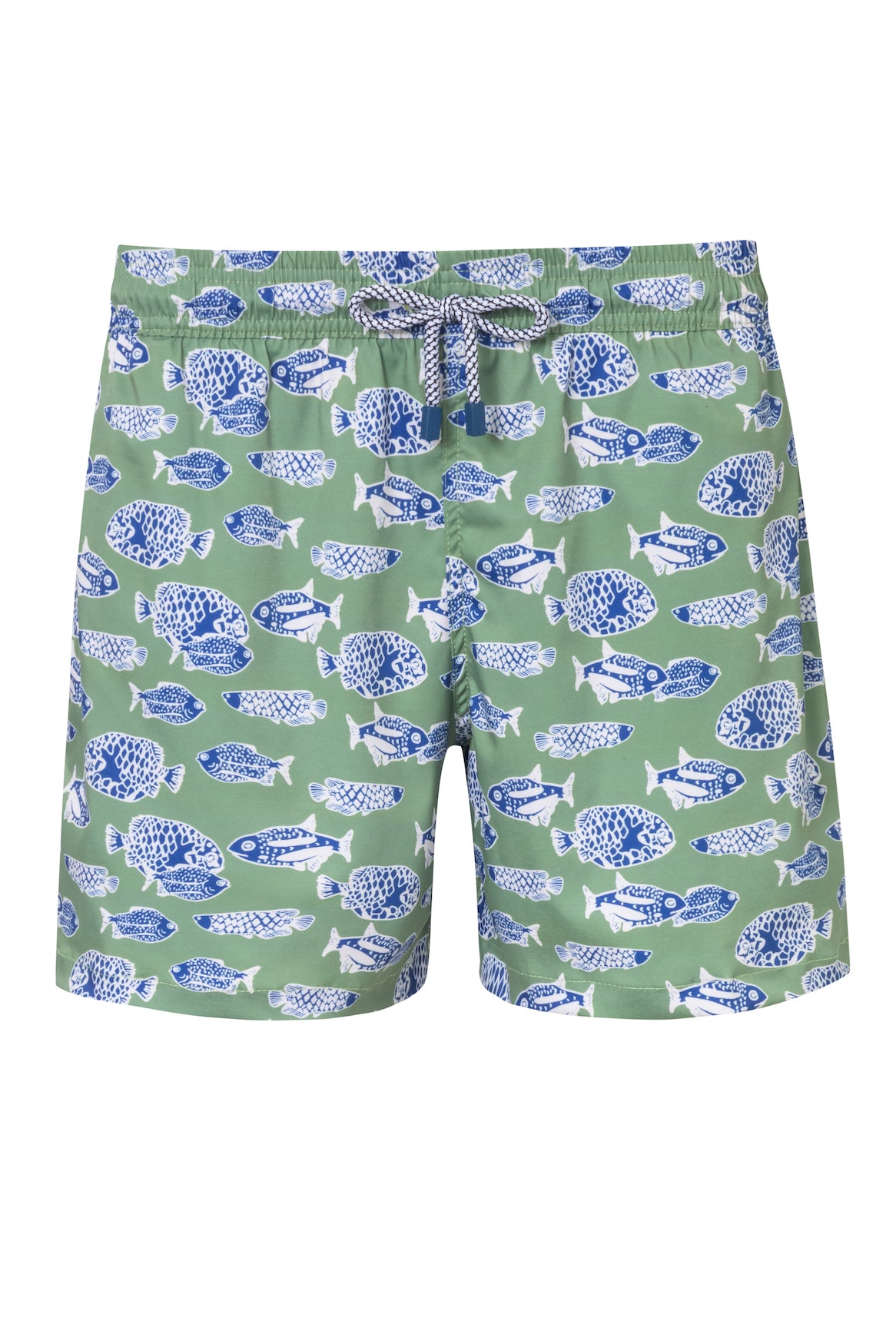 SWIM TRUNK BARU 7 LEAF PRINTED