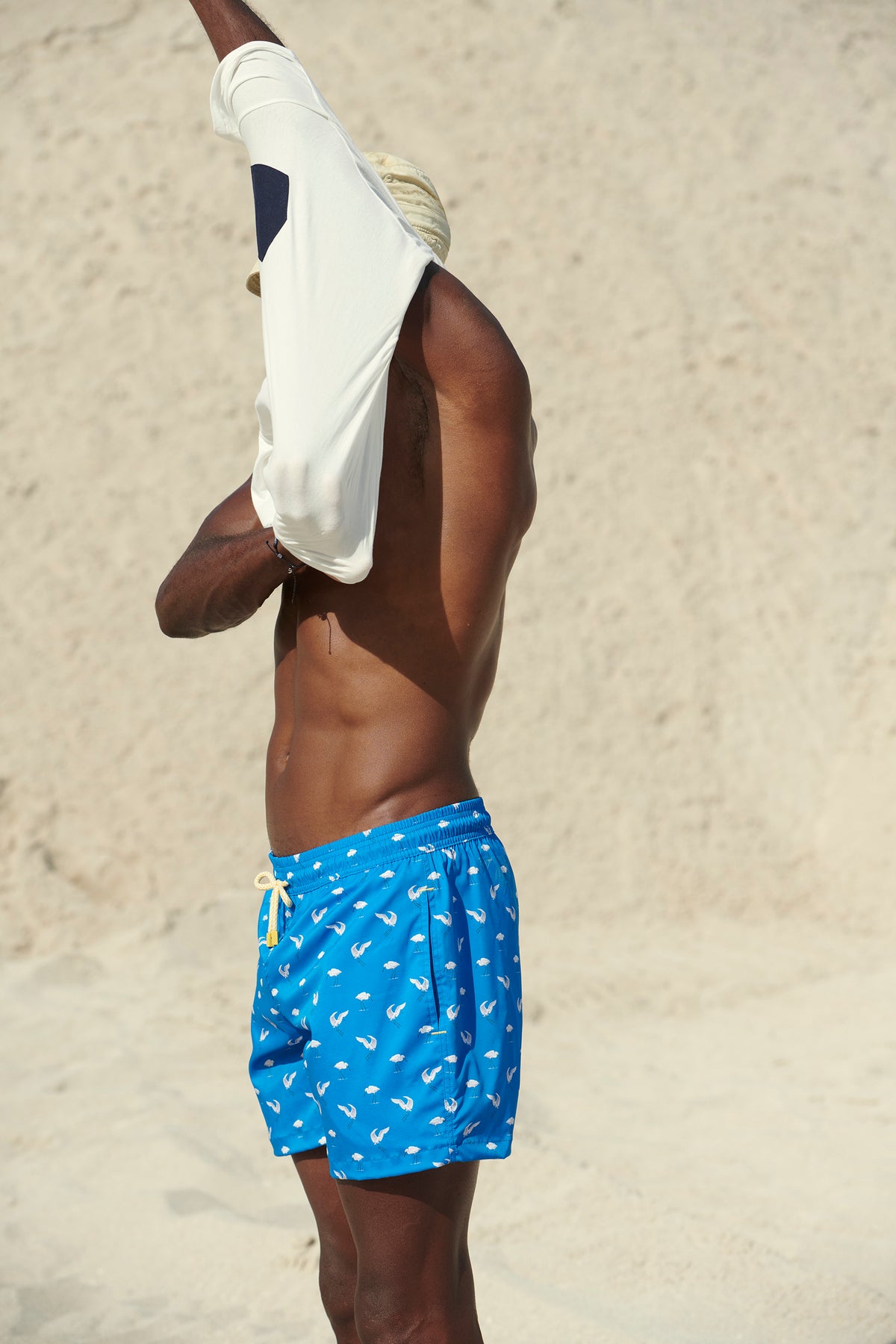 SWIM TRUNK LUCA 11 REY PRINTED