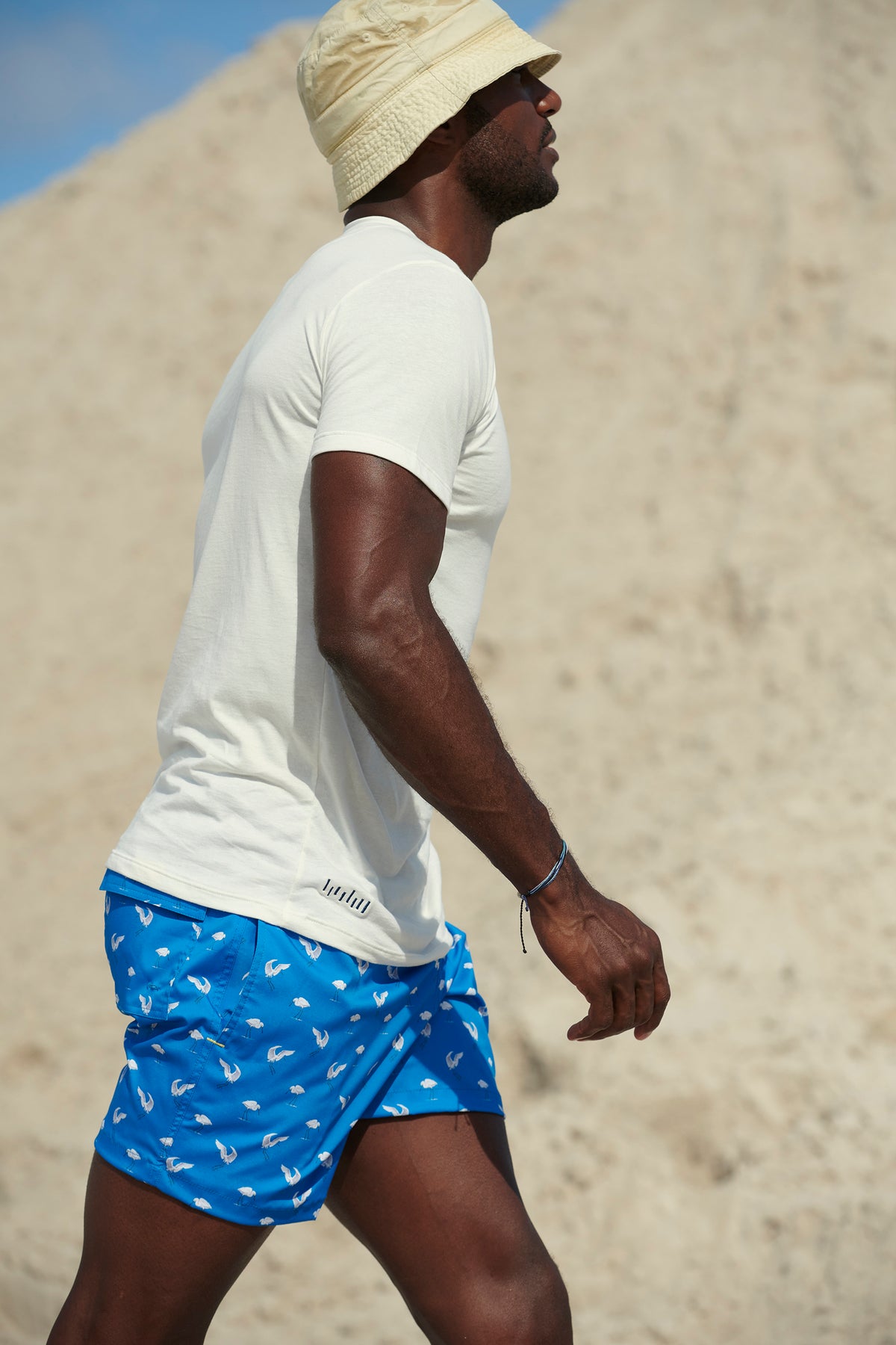 SWIM TRUNK LUCA 11 REY PRINTED