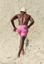 Pantaloneta de Baño Luca 10 Pink Printed