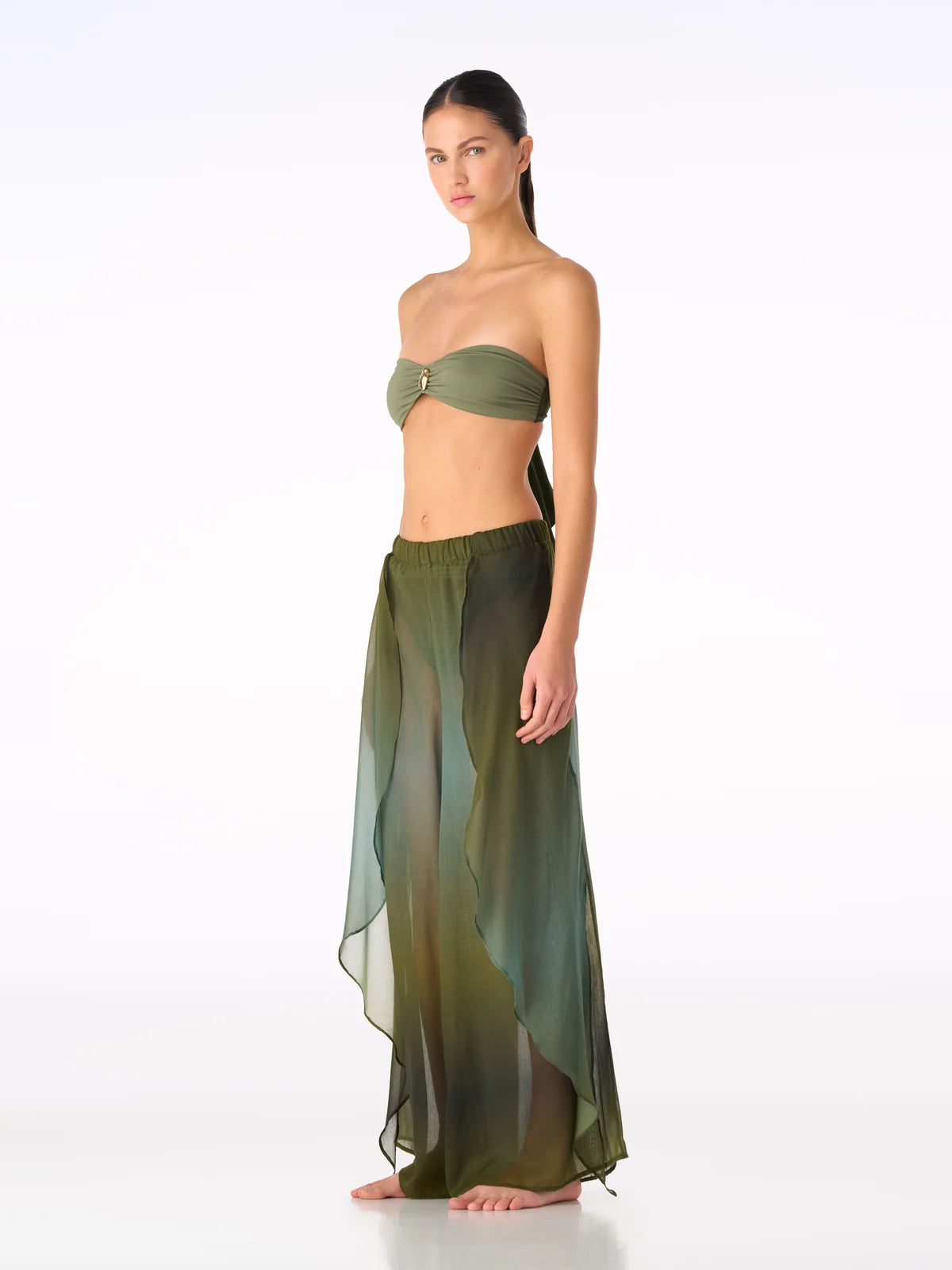 JACINTA PANTS OMBRE GREEN