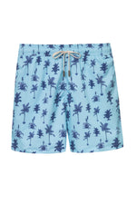 SWIM TRUNK SLIM CUT DABINO1 AQUA