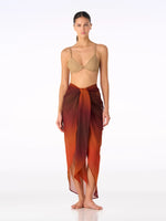 INDI PAREO OMBRE ORANGE
