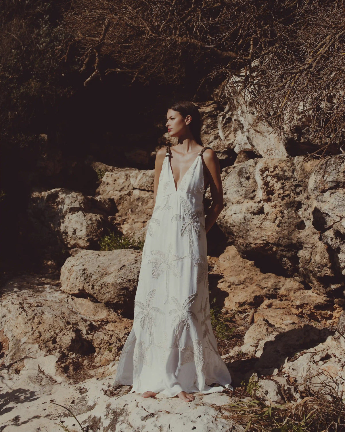 Vestido Gala Amazonia Sage