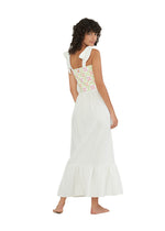 Vestido Granny Embroidered Ivory